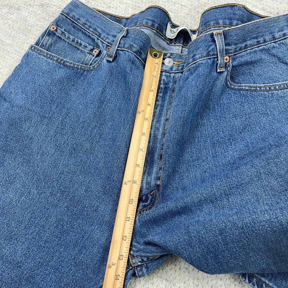 Vintage Levis 550 Jeans Men 42x32 Relaxed Fit Straight Leg Y2K Baggy Grunge Worn - Picture 15 of 16